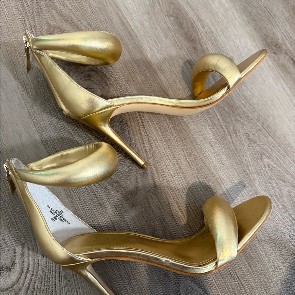 Guess Gold High-Heeled Sandals